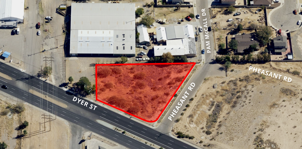 Dyer St And Pheasant rd, El Paso, TX for sale - Building Photo - Image 2 of 3