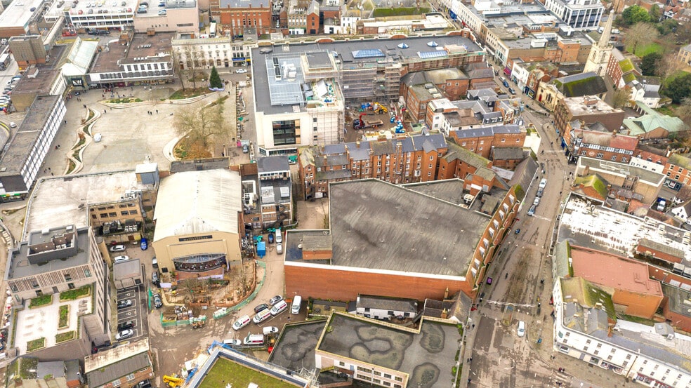 78-84 Northgate St, Gloucester to rent - Aerial - Image 2 of 4