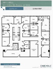 3811 E Bell Rd, Phoenix, AZ for rent Floor Plan- Image 1 of 1