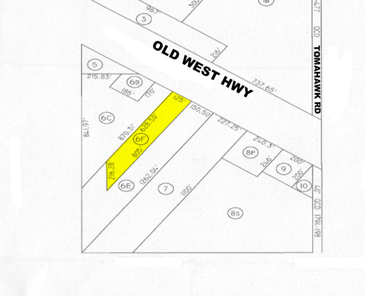 1435 E Old West Hwy, Apache Junction, AZ for rent - Plat Map - Image 2 of 5