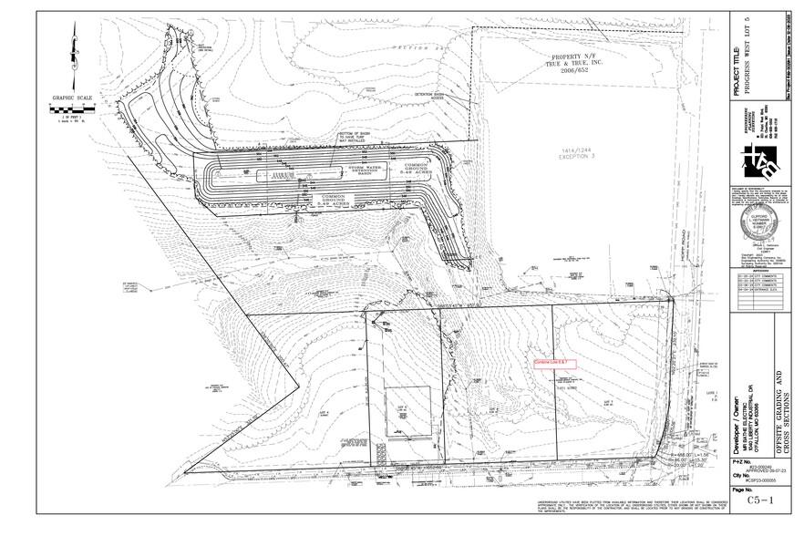 Lot 6 & 7 Progress West, O'Fallon, MO for sale - Site Plan - Image 2 of 2