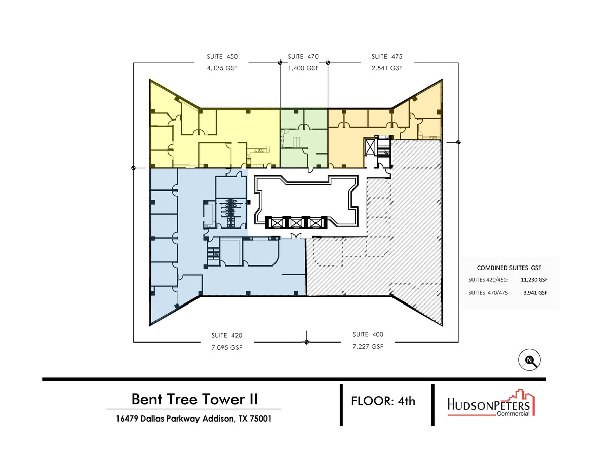 16479 Dallas Pky, Addison, TX 75001 - Unit 450 -  - Floor Plan - Image 1 of 1