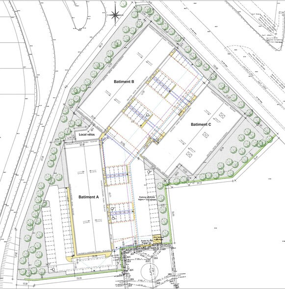 Light Industrial in Savigny-le-Temple to rent - Site Plan - Image 3 of 3