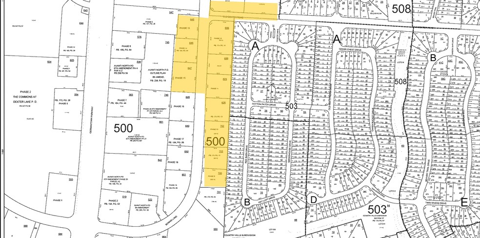 1590 Bonnie Ln, Cordova, TN for rent - Plat Map - Image 3 of 4