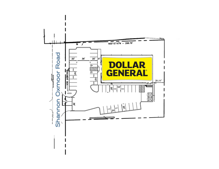 2070 Shannon Oxmoor Rd, Hoover, AL for sale - Site Plan - Image 3 of 3