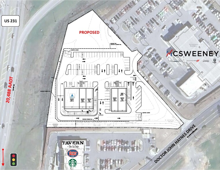 Highway 231 & Interstate 20, Pell City, AL for rent - Site Plan - Image 2 of 2