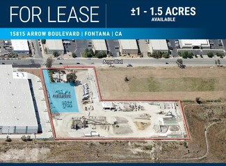 More details for 15815 Arrow Blvd, Fontana, CA - Land for Rent