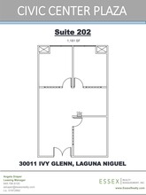 30011 Ivy Glenn Dr, Laguna Niguel, CA for rent Site Plan- Image 1 of 1