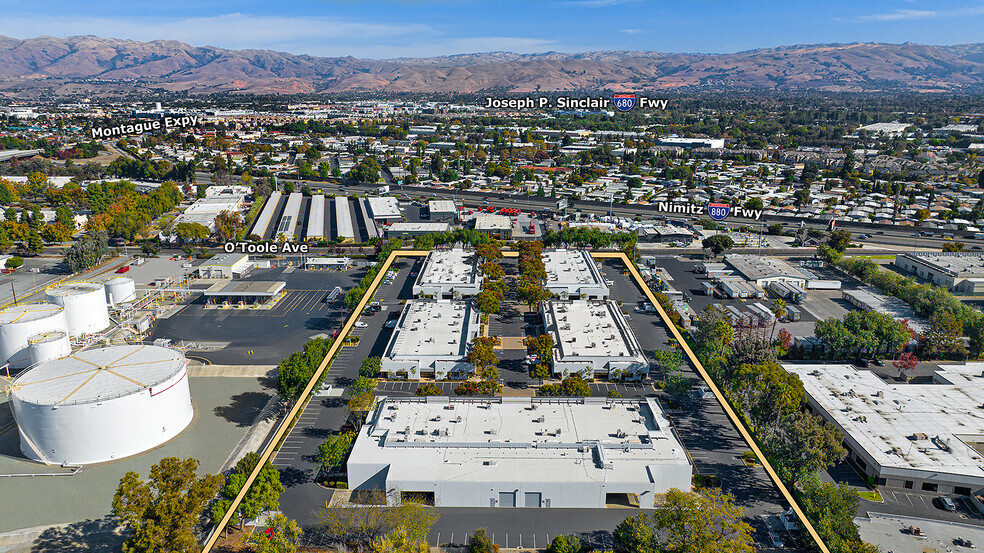 2149 O'Toole Ave, San Jose, CA for rent - Aerial - Image 3 of 4