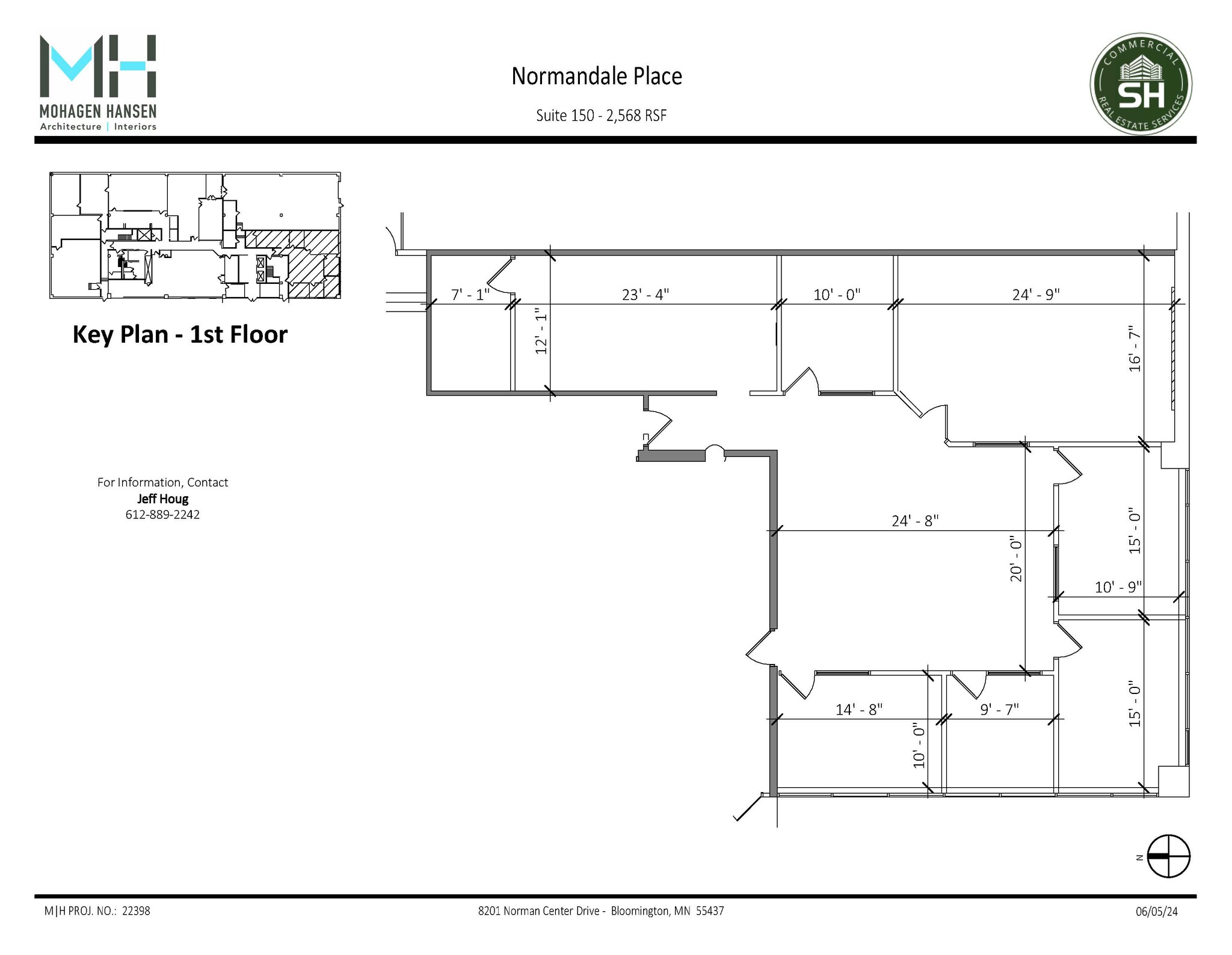 8201 Norman Center Dr, Bloomington, MN for rent Floor Plan- Image 1 of 4