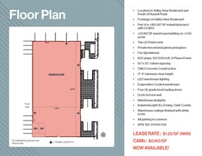 5979 Valley View Blvd, Las Vegas, NV to rent Floor Plan- Image 1 of 1