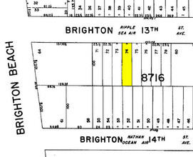 3084 Brighton 13Th St, Brooklyn, NY for sale Plat Map- Image 1 of 1