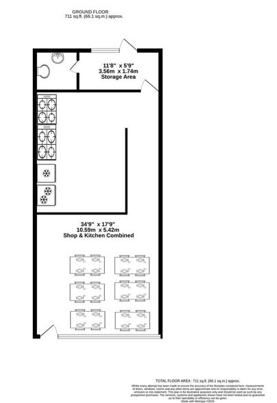 Ham St, Richmond to rent - Floor Plan - Image 2 of 2