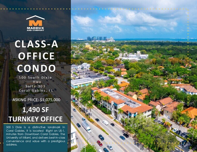 500 S Dixie Hwy, Coral Gables, FL for sale - Building Photo - Image 1 of 1
