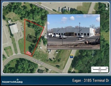 3185 Terminal Dr, Eagan, MN to rent - Aerial - Image 2 of 3