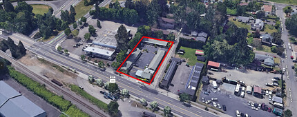 11942 NE Sandy Blvd, Portland, OR - AERIAL  map view