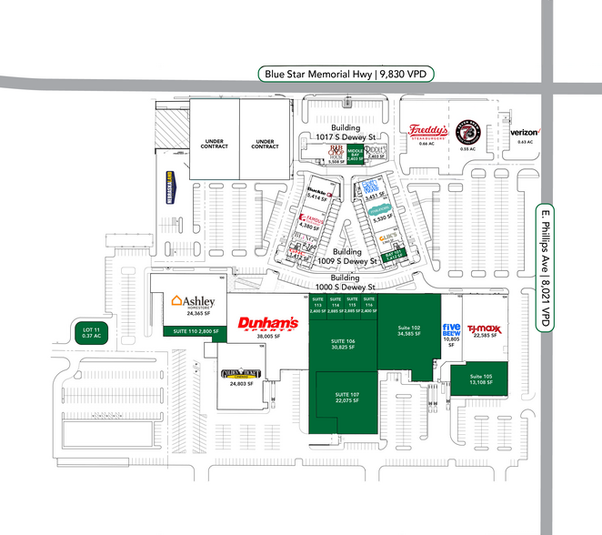 1000 S Dewey St, North Platte, NE for rent - Site Plan - Image 2 of 6