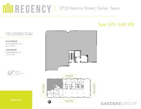 3710 Rawlins St, Dallas, TX for rent Site Plan- Image 1 of 1