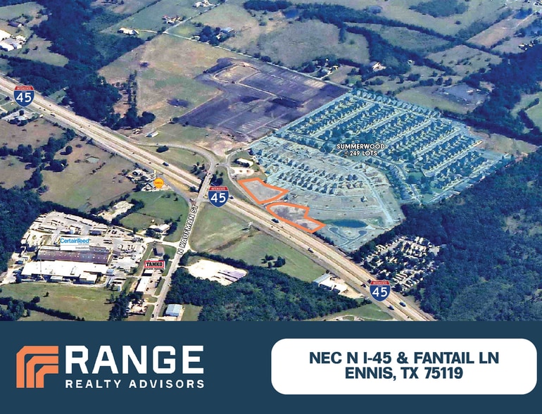 Fantail Lane, Ennis, TX for sale - Aerial - Image 1 of 1