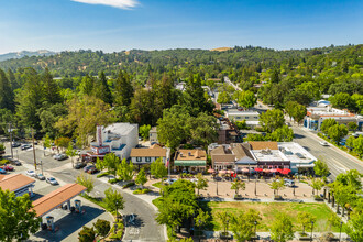 Plaza Way, Lafayette, CA - aerial  map view