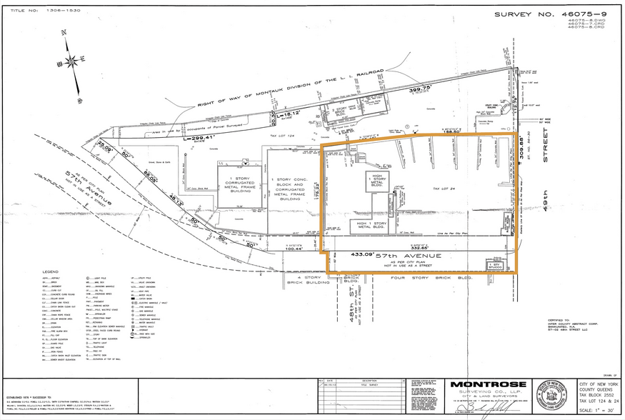 5630 49th St, Maspeth, NY for rent - Site Plan - Image 2 of 2