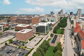 1831 Chestnut St, Saint Louis, MO - aerial  map view