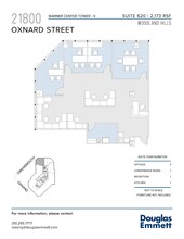 21800 Oxnard St, Woodland Hills, CA for rent Floor Plan- Image 1 of 1