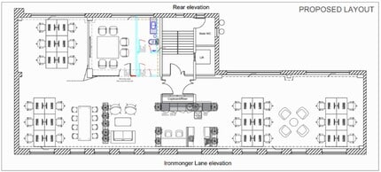 20 Ironmonger Ln, London to rent Floor Plan- Image 2 of 8