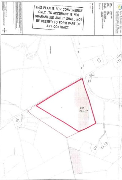 Killyliss Rd, Dungannon for sale - Plat Map - Image 1 of 3