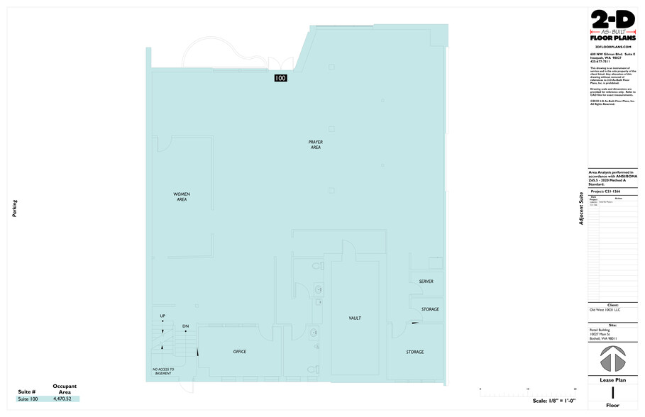 10027 Main St, Bothell, WA for rent - Site Plan - Image 1 of 6