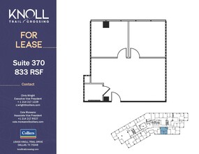 15400 Knoll Trail Dr, Dallas, TX for rent Floor Plan- Image 1 of 2