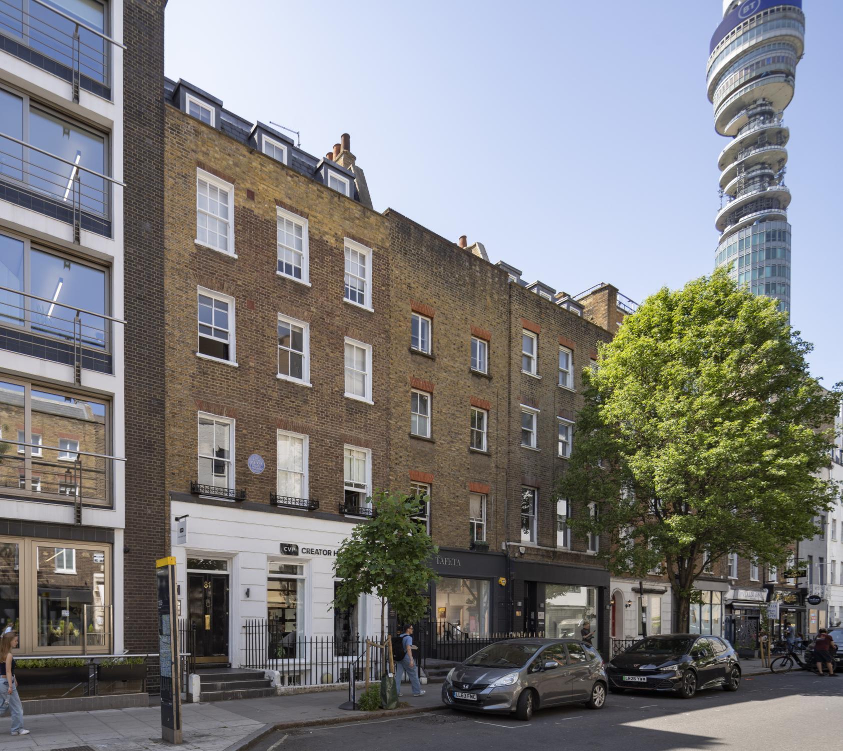 81 Charlotte St, London to rent Building Photo- Image 1 of 6