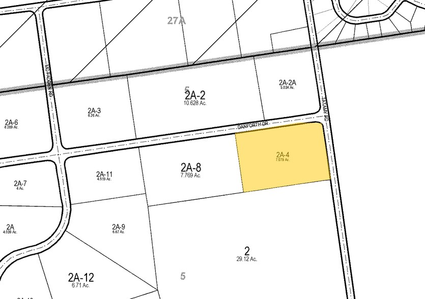 2 Danforth Dr, Palmer Township, PA for rent - Plat Map - Image 2 of 6