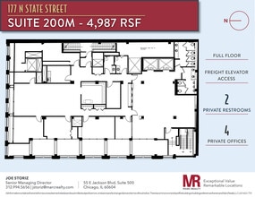 177 N State St, Chicago, IL to rent Floor Plan- Image 1 of 9