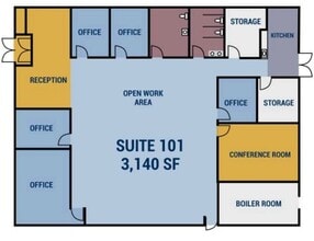 2101 N Front St, Harrisburg, PA to rent Floor Plan- Image 1 of 1