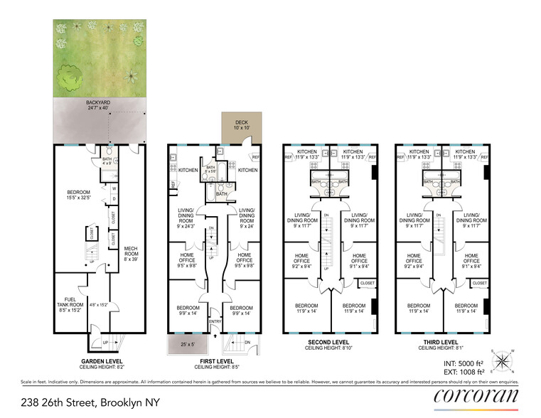 238 26th St, Brooklyn, NY for sale - Floor Plan - Image 3 of 12