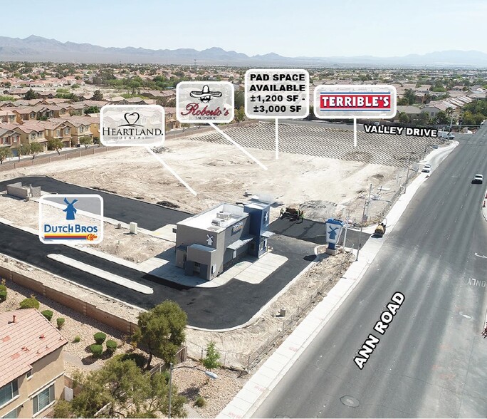 Ann Rd. and Valley Dr., North Las Vegas, NV for rent - Building Photo - Image 1 of 2