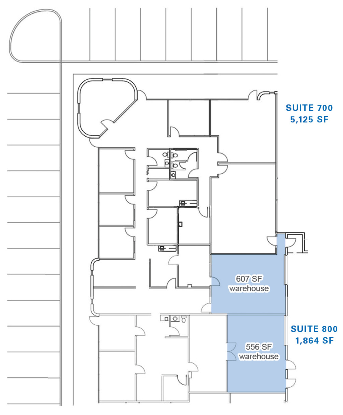 6100 NW 2nd St, Oklahoma City, OK for rent Floor Plan- Image 1 of 2