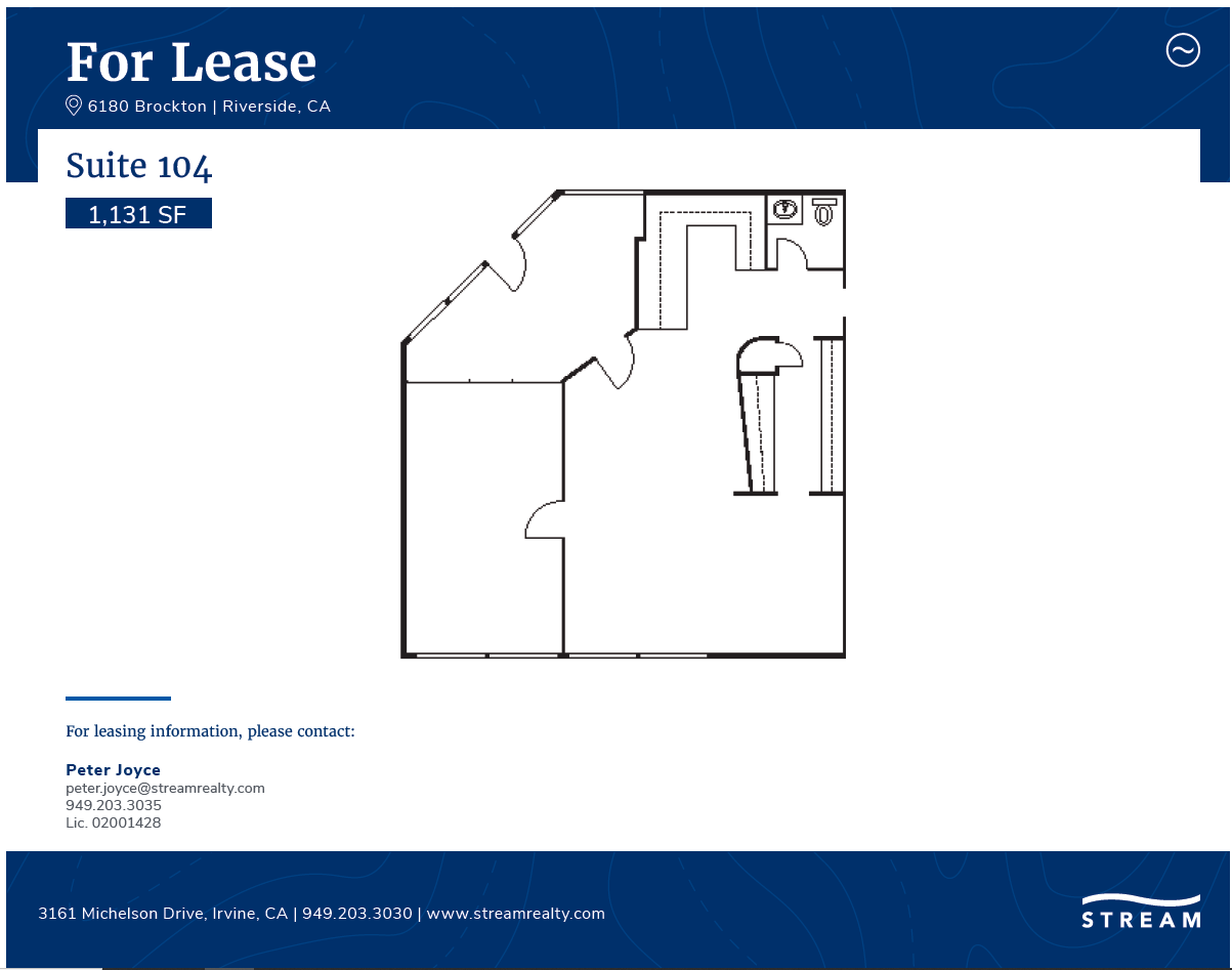 6180 Brockton Ave, Riverside, CA for rent Floor Plan- Image 1 of 1