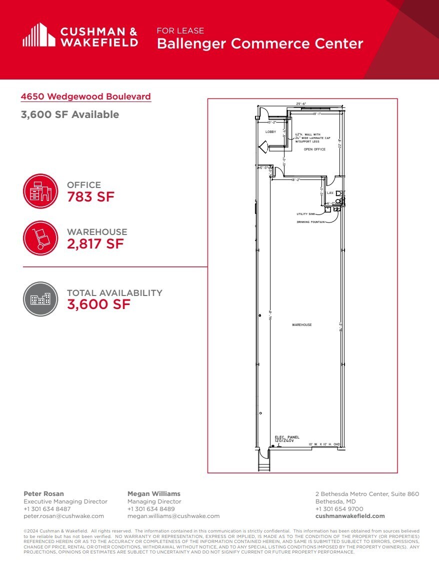 4650 Wedgewood Blvd, Frederick, MD to rent Floor Plan- Image 1 of 1
