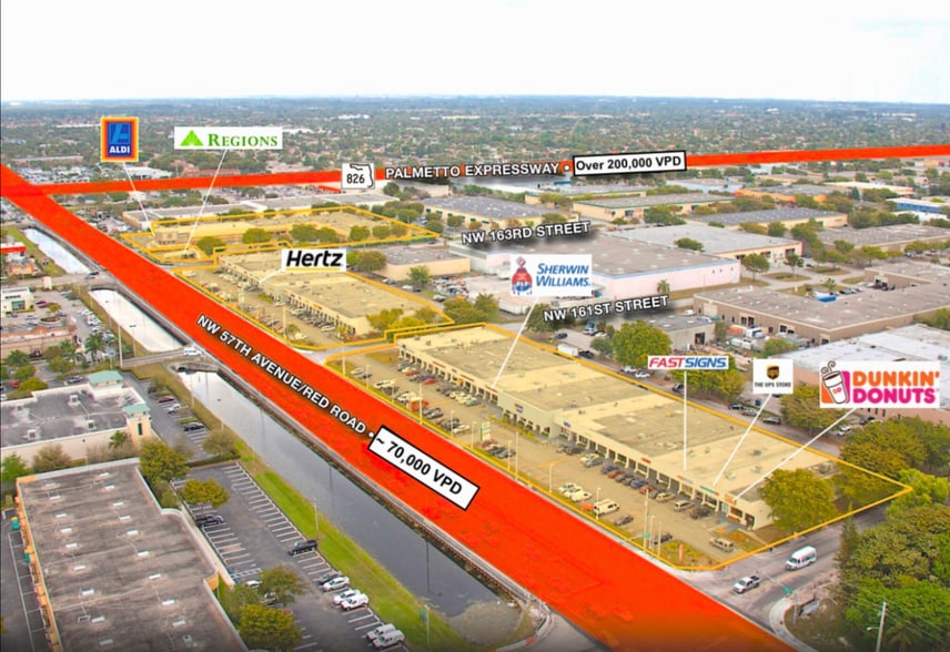 15905-16095 NW 57th Ave, Miami Lakes, FL to rent - Building Photo - Image 3 of 4