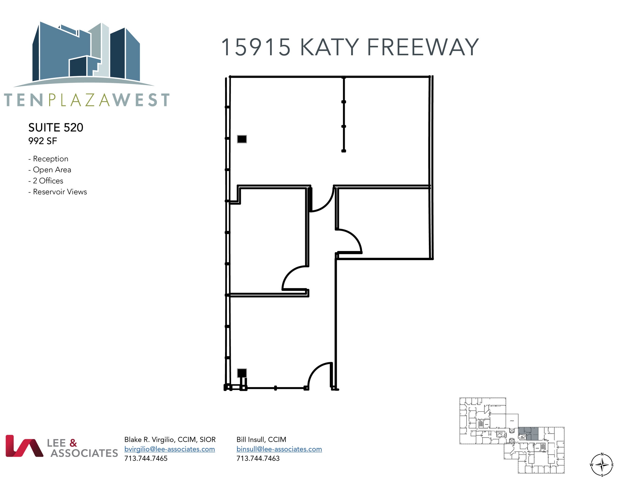 15915 Katy Fwy, Houston, TX to rent Floor Plan- Image 1 of 1