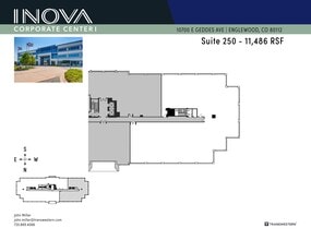 10700 E Geddes Ave, Englewood, CO to rent Site Plan- Image 2 of 2