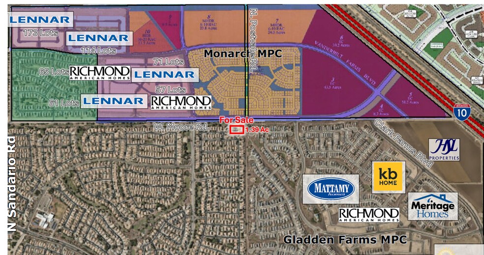 11033 W. Moore Road, Marana, AZ for sale - Site Plan - Image 2 of 6