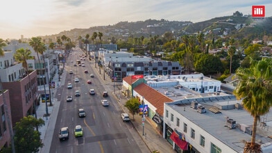 7507-7533 W Sunset Blvd, Los Angeles, CA - AERIAL  map view