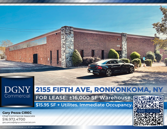 More details for 2155 Fifth Ave, Ronkonkoma, NY - Industrial for Rent