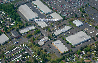 2511-2527 N Hayden Island Dr, Portland, OR - aerial  map view - Image1