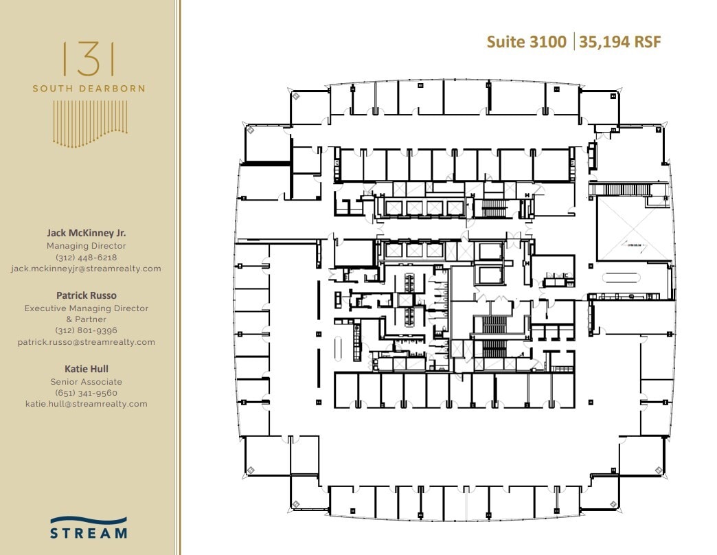 131 S Dearborn St, Chicago, IL to rent Floor Plan- Image 1 of 17