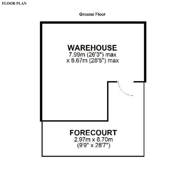 88-89 King William Street, Stourbridge to rent - Floor Plan - Image 2 of 2