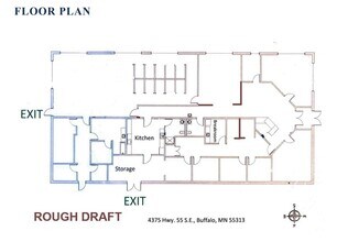 4375 Highway 55 SE, Buffalo, MN for rent Floor Plan- Image 1 of 1